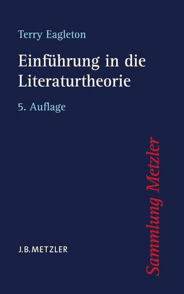 Terry Eagleton Einführung in die Literaturtheorie