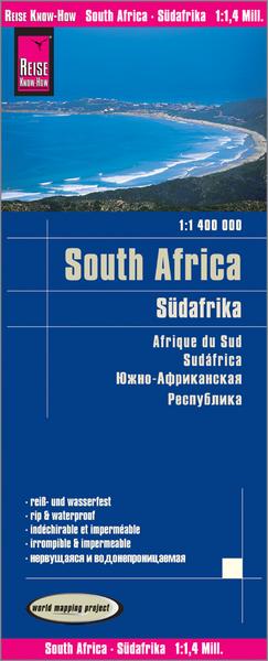 Reise Know-How Verlag Peter Rump Reise Know-How Landkarte Südafrika (1:1.400.000)