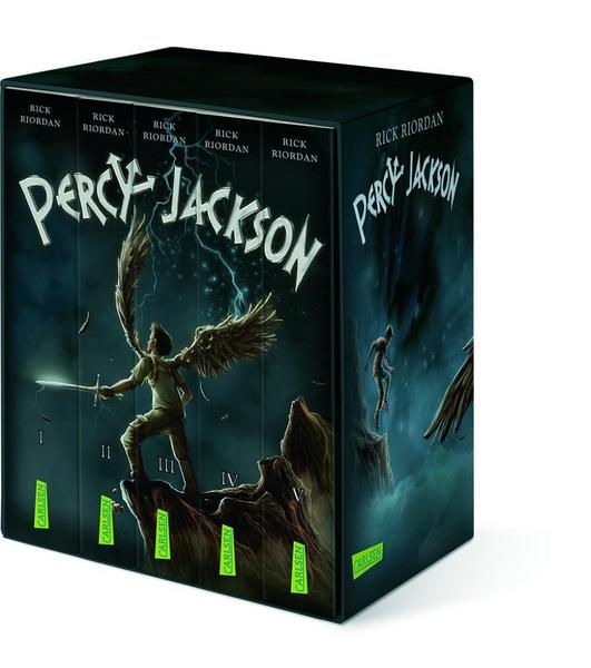 Rick Riordan Percy Jackson: Percy-Jackson-Taschenbuchschuber