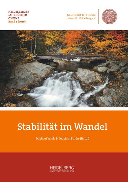 Heidelberg University Publishing Stabilität im Wandel
