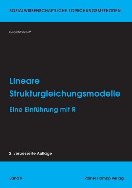 Holger Steinmetz Lineare Strukturgleichungsmodelle