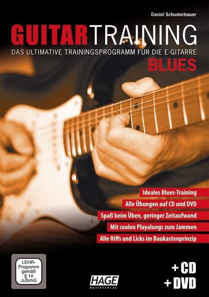 Daniel Schusterbauer Guitar Training Blues + CD + DVD