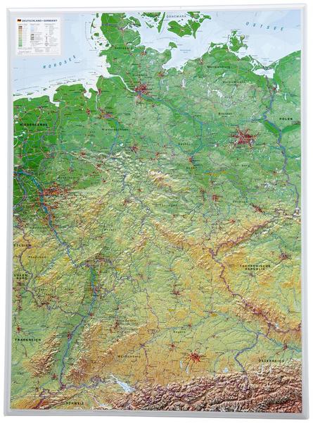 Andre Markgraf, Mario Engelhardt Reliefkarte Deutschland 1 : 1 200 000