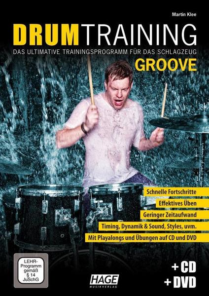 Martin Klee Drum Training Groove + CD + DVD
