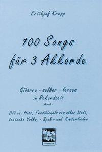 Frithjof Krepp 100 Songs. Gitarre selber lernen in Rekordzeit