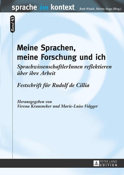 Peter Lang GmbH, Internationaler Verlag der Wissenschaften Meine Sprachen, meine Forschung und ich