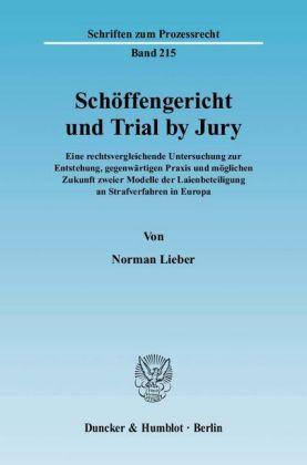 Norman Lieber Schöffengericht und Trial by Jury.