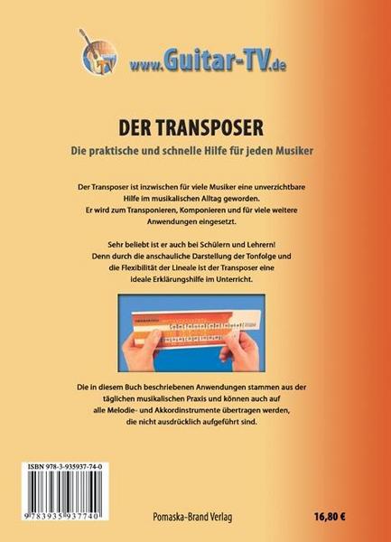 Reinhold Pomaska Guitar-TV: Der Transposer - Transponieren, Komponieren, Akkorde finden.