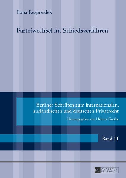 Ilona Respondek Parteiwechsel im Schiedsverfahren