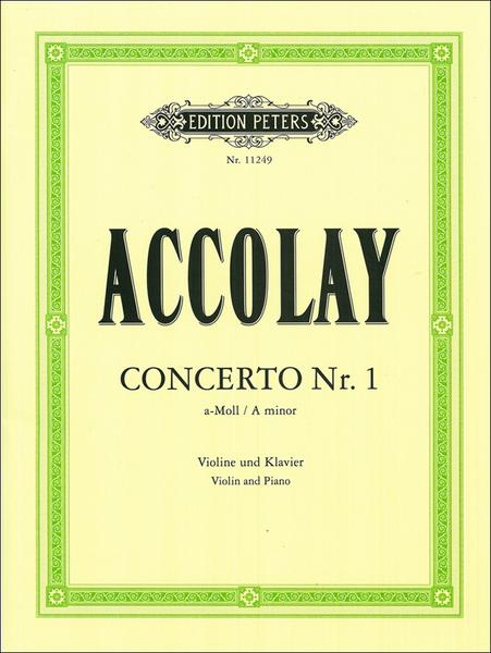 Jean Baptiste Accolay Concertino a-Moll