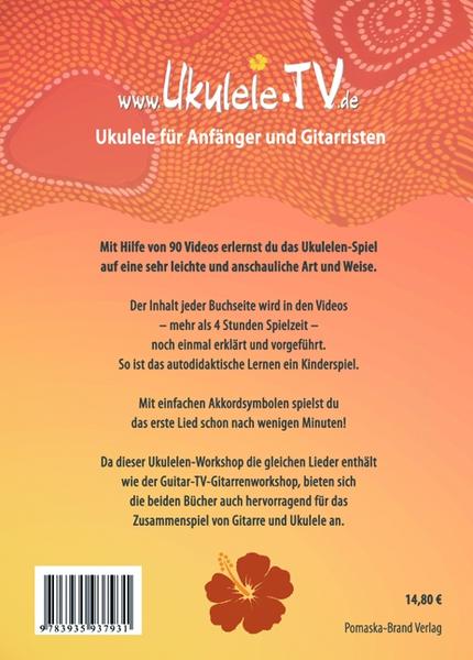Reinhold Pomaska Ukulele-TV: Ukulelen-Schule ohne Noten mit DVD