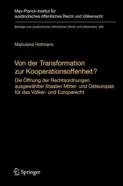 Mahulena Hofmann Von der Transformation zur Kooperationsoffenheit℃