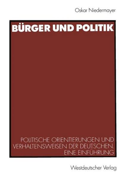 Oskar Niedermayer Bürger und Politik