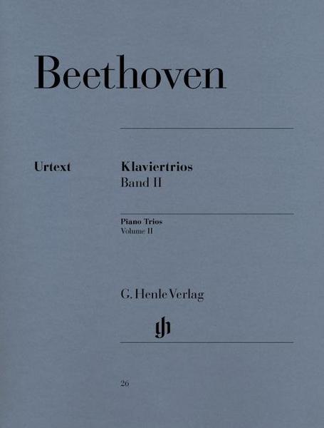 Ludwig van Beethoven Klaviertrios, Band II
