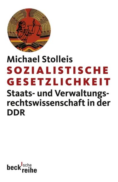 Michael Stolleis Sozialistische Gesetzlichkeit