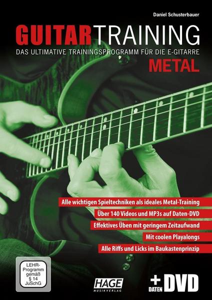 Daniel Schusterbauer Guitar Training Metal (mit QR-Codes)