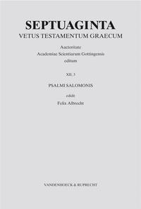 Vandenhoeck + Ruprecht Septuaginta. Band 12,3