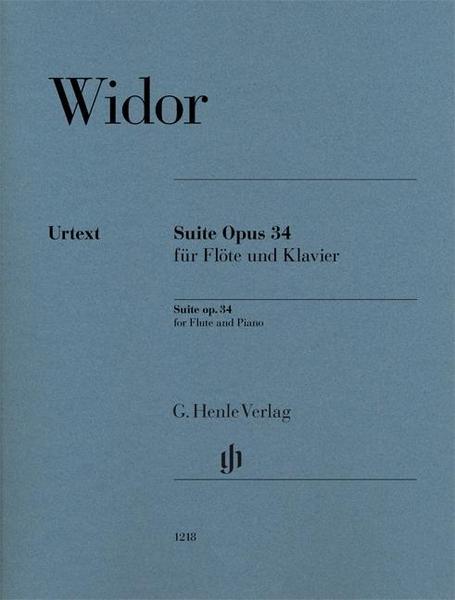 Charles-Marie Widor Suite Opus 34 für Flöte und Klavier
