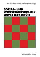 Antonia Gohr, Martin Seeleib-Kaiser Sozial- und Wirtschaftspolitik unter Rot-Grün