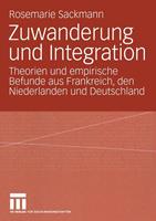 Rosemarie Sackmann Zuwanderung und Integration