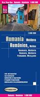 Reise Know-How Verlag Peter Rump Reise Know-How Landkarte Rumänien, Moldau (1:600.000)