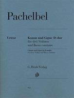 Johann Sebastian Bach Kanon und Gigue D-dur für 3 Violinen und Basso continuo