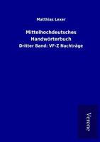 Matthias Lexer Mittelhochdeutsches Handwörterbuch