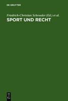De Gruyter Sport und Recht