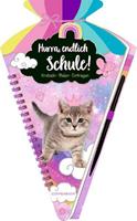 Coppenrath Schultüten-Kratzelbuch - Cosmic School - Hurra, endlich Schule! (Kätzchen)