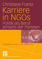 Christiane Frantz Karriere in NGOs