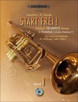 Joachim J. K. Kunze Kunze, J: Start frei/Trompete lernen (Notation in C)/m. CD