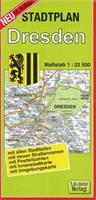 Verlag Barthel Stadtplan Dresden 1 : 22 500