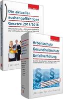 Walhalla Fachredaktion Kombi-Paket Die aktuellen aushangpflichtigen Gesetze + Arbeitsschutz, Gesundheitsschutz, Unfallverhütung 2021