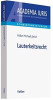 Volker Michael Jänich Lauterkeitsrecht