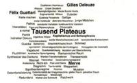 Gilles Deleuze, Felix Guattari, Gabriele Ricke Tausend Plateaus