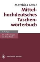 Matthias Lexer Mittelhochdeutsches Taschenwörterbuch