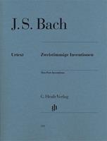 Johann Sebastian Bach Zweistimmige Inventionen für Klavier zu zwei Händen. Revidierte Ausgabe von HN 169