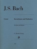 Johann Sebastian Bach Inventionen und Sinfonien für Klavier zu zwei Händen. Urtextausgabe ohne Fingersatz