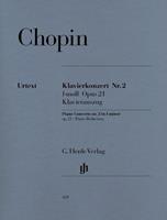 Frédéric Chopin Klavierkonzert Nr. 2 f-moll Opus 21
