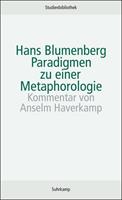 Hans Blumenberg Paradigmen zu einer Metaphorologie