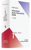 Clara Erika Dietl, Egon Lorenz Wörterbuch Recht, Wirtschaft & Politik Band 1: Englisch - Deutsch