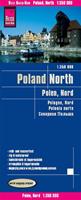 Reise Know-How Verlag Peter Rump Reise Know-How Landkarte Polen, Nord / Poland, North (1:350.000)