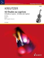 Rodolphe Kreutzer 42 Études ou caprices