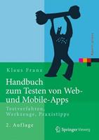 Klaus Franz Handbuch zum Testen von Web- und Mobile-Apps