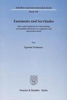 Egmont Neubauer Easements und Servitudes.