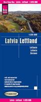Reise Know-How Verlag Peter Rump Reise Know-How Landkarte Lettland / Latvia (1:325.000)