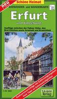 Verlag Barthel Erfurt und Umgebung 1 : 35 000. Radwander- und Wanderkarte