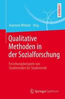 Springer Berlin Qualitative Methoden in der Sozialforschung