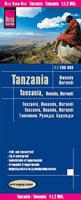 Reise Know-How Verlag Peter Rump Reise Know-How Landkarte Tansania, Ruanda, Burundi (1:1.200.000)