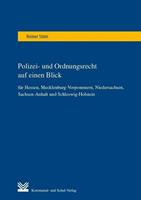 Reiner Stein Polizei- und Ordnungsrecht auf einen Blick